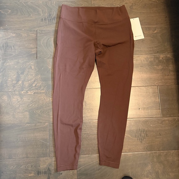 lululemon athletica Pants - Lululemon Athletica Groove High-Rise Ribbed Panel Tight 28" Size 14